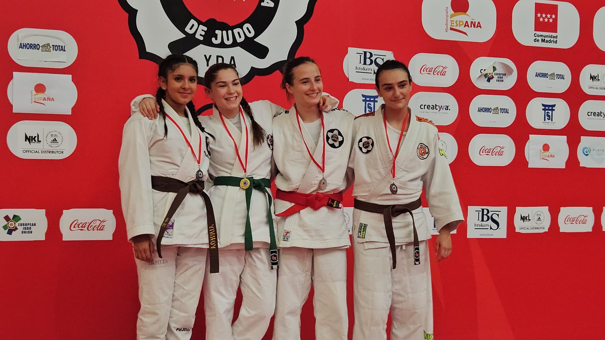 3 Medallas en el Open Nacional de Jiu-Jitsu Madrid. 29-10-23